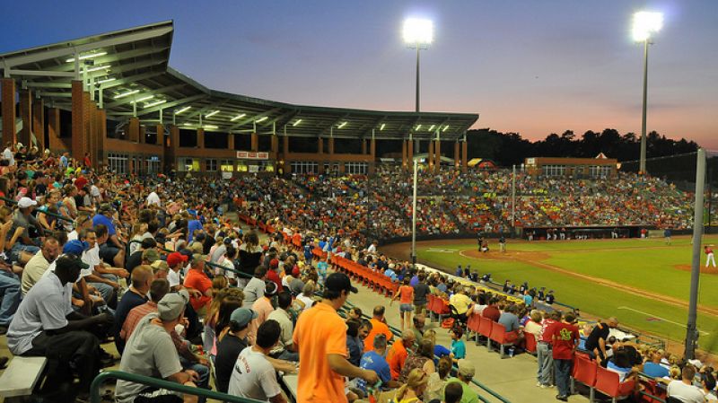 Hickory Crawdads Minor League Baseball Season